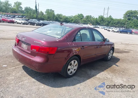 2009 Hyundai Sonata Gls из США, поврежденный, VIN 5NPET46CX9H568715